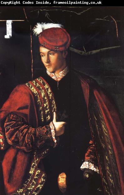 BARTOLOMEO VENETO Portrait of Ludovico Martinengo